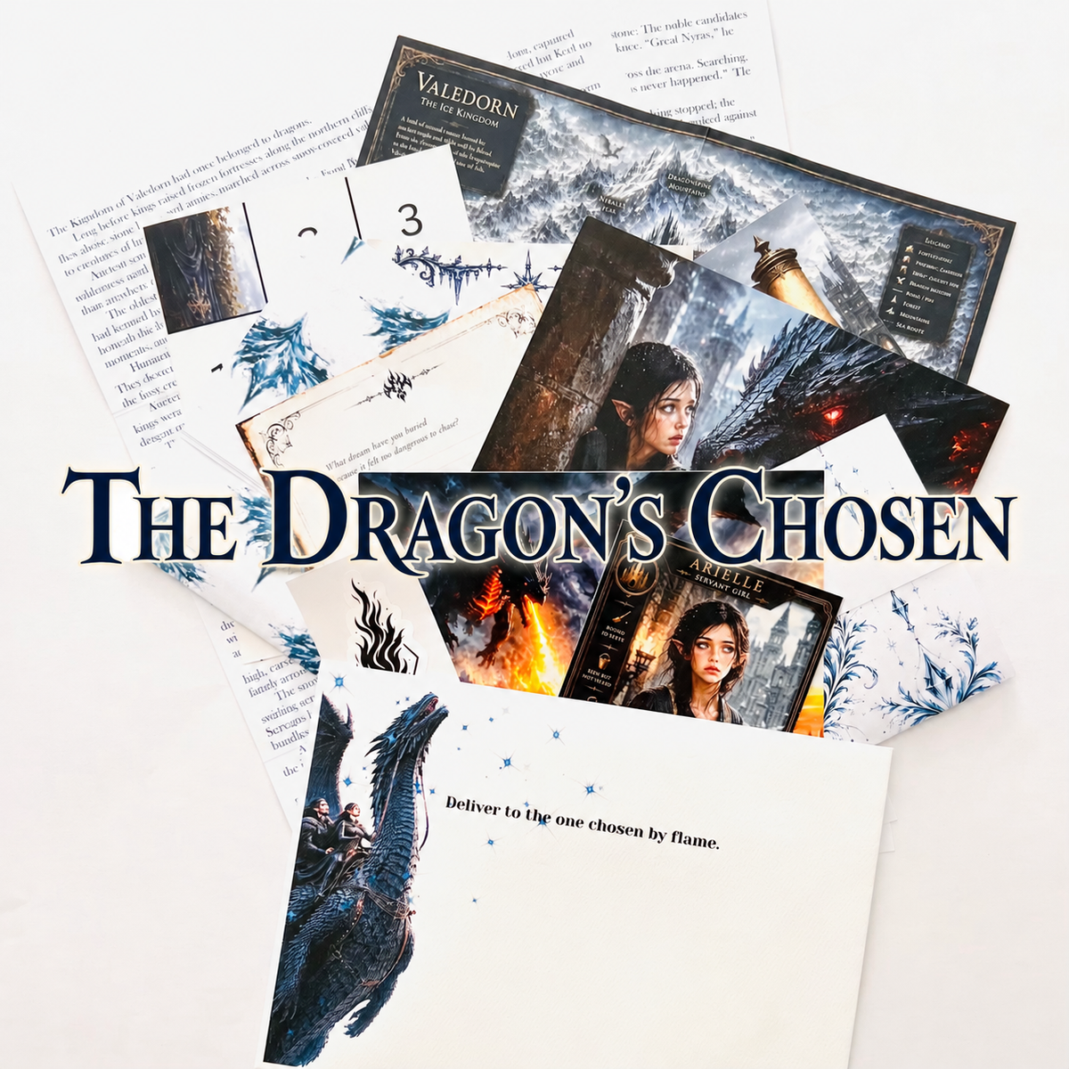 One dragon. Two chosen. Together they could break a kingdom's curse, but love could cost them everything.